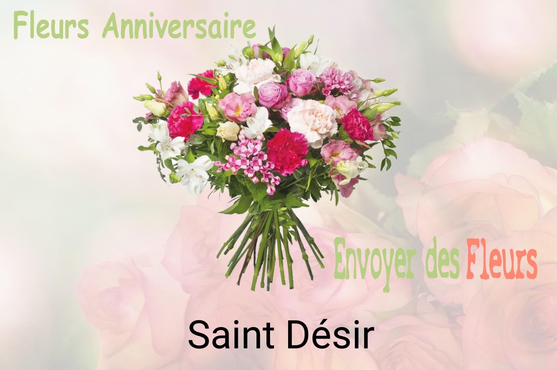 Bouquet de fleurs d’anniversaire livré à Saint-Désir